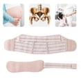thumbnail image 2 of Maternity Belt Spring Summer Breathable Lightweight Elastic Adjustable Pregnancy Belly Band for Pregnant Women Elegant Skin XL, 2 of 4