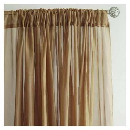 Image of Efavormart 2 Pack | Fire Retardant Sheer Organza Premium Curtain Panel Backdrops with Rod Pockets - 10ftx10ft