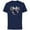 Navy, variant on Minnie Mouse Best Mum Ever Icon Flowers Mother’s Day - Short Sleeve Cotton T-Shirt for Adults - Customized-Navy
