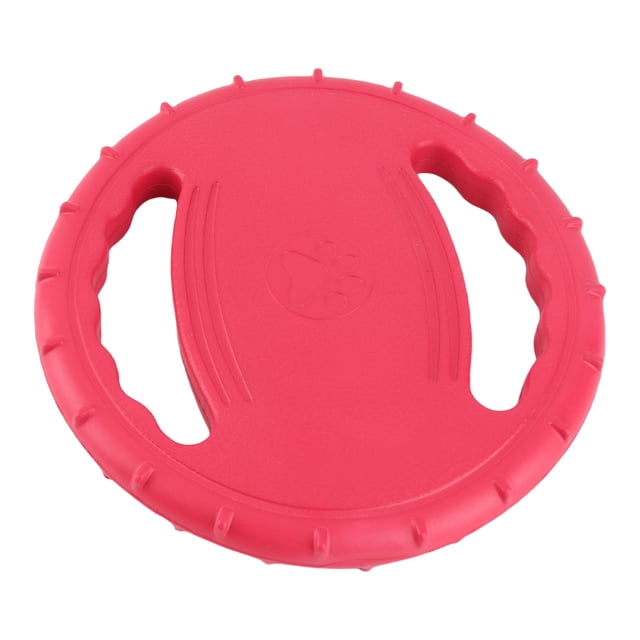 Juguete Deportivo Para Perros Con Disco Volador, Juguete Ligero Y Chirriante Con Disco Volador Para Perros TPR, Diseño Hueco De 2 Lados Para Parque