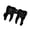 Black, variant on Toothbrush Head Protector Case With Ventilation Hole For Enhanced Clean And Drying Brush Protective Holder