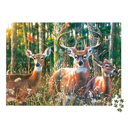 UPC: 0709786060733 | Willow Creek Press Woodlands Shadow 1000-Piece Puzzle