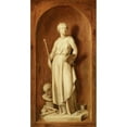 thumbnail image 2 of Jacob de Wit 14x24 Gold Ornate Framed and Double Matted Museum Art Print Titled - Pictura, Allegory of Painting (1752), 2 of 4