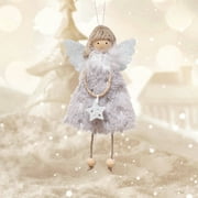 Christmas Ornament Doll,Christmas Hanging Angel Doll Pendant, Christmas Tree Ornament Doll Christmas Ornaments for Kids 3 Pcs