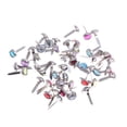 thumbnail image 3 of HEALEEP 50Set Assorted Color Mini Brads for Scrapbooking and DIY Projects Decoration, 3 of 6