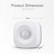 thumbnail image 3 of WiFi PIR Sensor de movimiento Tuya Smart Life APP Control Detectores infrarrojos inalámbricos, 3 of 7