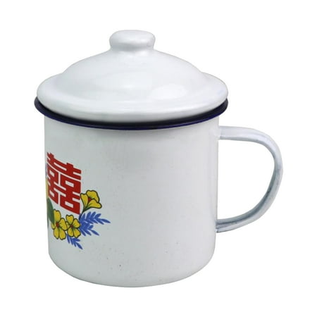 

RichYS Retro Drinking Cup BPA Free Odor-free Lightweight Large Capacity Water Mug for Living Room