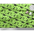 thumbnail image 3 of Soimoi Rayon Crepe Fabric Dot,Tree & Dinosaur Jungle Print Fabric by the Yard 46 Inch Wide, 3 of 3