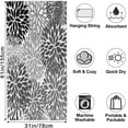 thumbnail image 3 of Modern Art Flower Beach Towel Microfiber Thin Lightweight Beach Towel 31"x61" Large Soft Long Pool Towel Lightweight Towel Blanket for Beach Swim Gym Quick Dry Bath Sheet Towel, 3 of 15