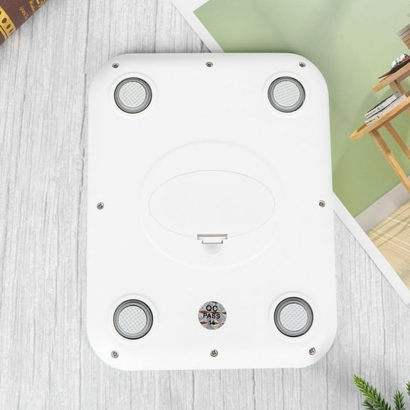 OUNONA Digital Kitchen Scale in Silver with High Precision Sensors for Weighing Use Made of Stainless Steel 10kg/1g