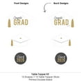 thumbnail image 4 of Big Dot of Happiness White and Gold 2026 Graduation Party Centerpiece Sticks, Congrats Grad Decor, Class of 2026 Grad Party Table Toppers - 15 Pieces, 4 of 8