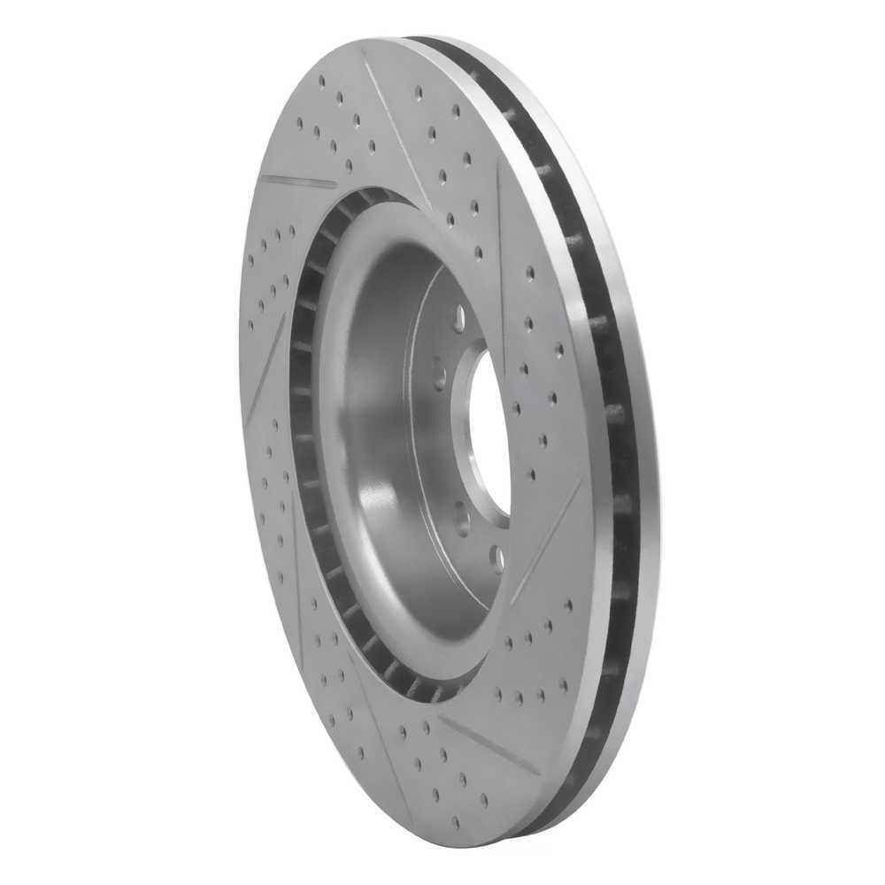 Dynamic Friction Company 830-11011L DFC Geoperformance Rotor - Drilled and Slotted