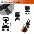 thumbnail image 5 of Two Point Traditional QD Sling with Swivel & Quick Adjust Loop, Durable Adjustable Carry Strap, Two Points Sling with Length Adjuster Traditional Sling with Metal Hook for Outdoors, 5 of 5