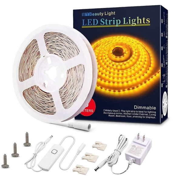 MY BEAUTY LIGHT Tiras de luces LED regulables