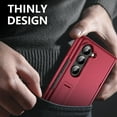 thumbnail image 6 of Dteck for Samsung Galaxy Z Fold 5 Case with HD Screen Protector, Built-in Kickstand & Hinge Protection All-Inclusive Protective Case for Galaxy Z Fold5 5G,Red, 6 of 7