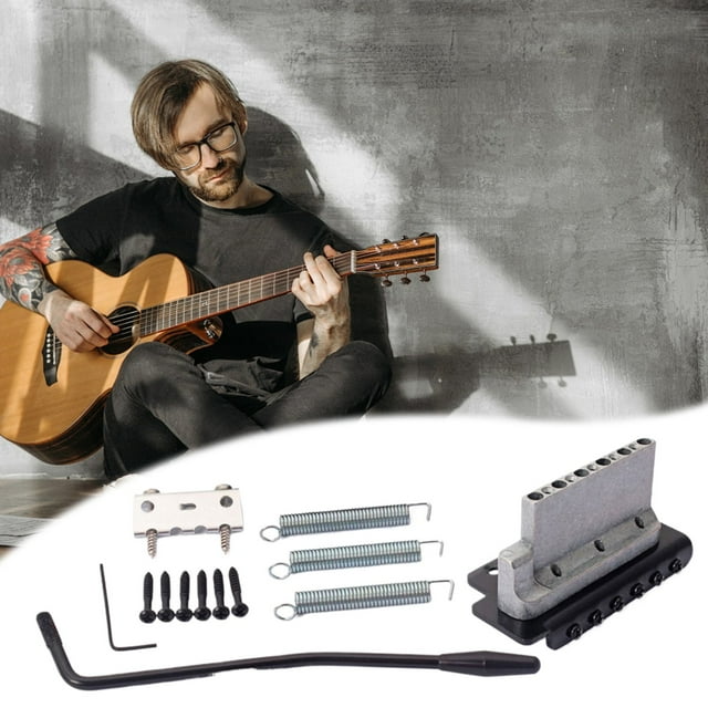 Cqxid Faucets Under $10 SPRING PARK Guitar Tremolo Bridge With Neck Plate Kit Replacement For Guitar