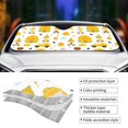 thumbnail image 3 of Yiaed Gnomes Bees Print Car Windshield Sunshade Front Auto Car Front Window Sun Shade Foldable Sun Visor Shield Cover Auto Accessories for Sedan SUV Truck-Small, 3 of 5