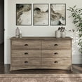 thumbnail image 3 of Prepac Salt Spring 6-Drawer Dresser, Drifted Gray, 3 of 12