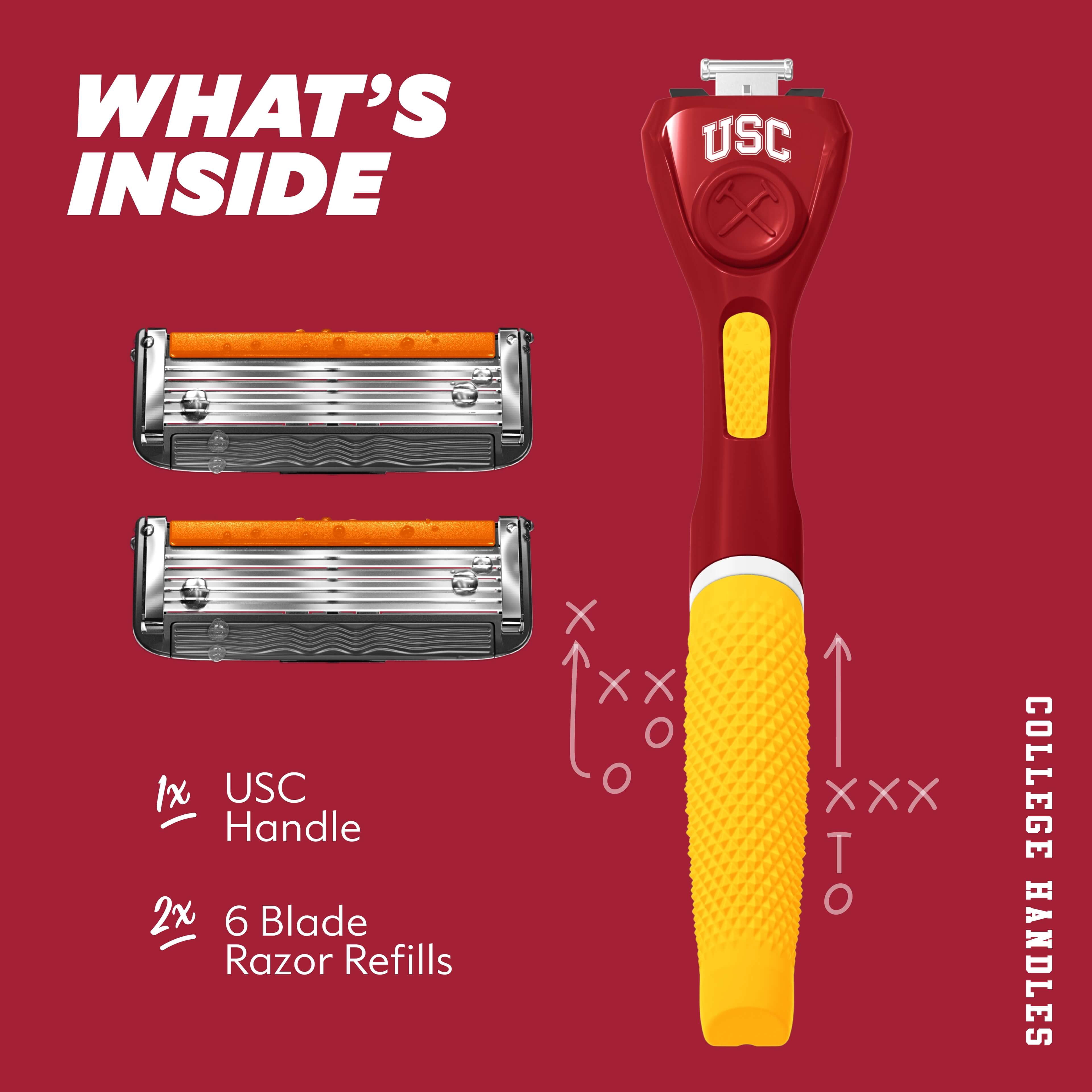 Dollar Shave Club USC 6-Blade Razor Starter Set