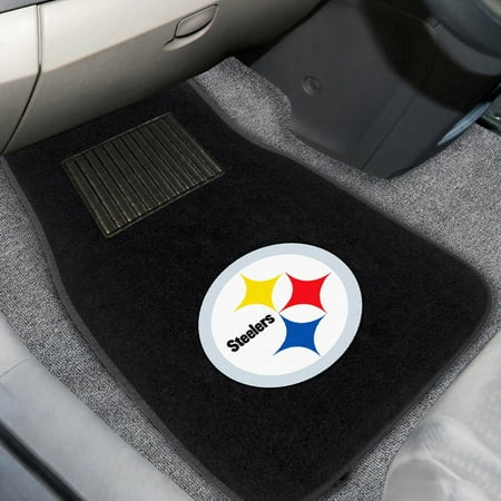 Pittsburgh Steelers 2 Piece Embroidered Car Mat Set No Size