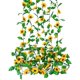 thumbnail image 1 of Guirnalda de girasoles artificiales, 6 piezas de guirnaldas de flores artificiales, enredaderas de guirnaldas falsas, flores de girasol artificiales para dormitorio, 1 of 5