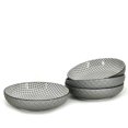 thumbnail image 3 of BIA S/4 Textured Shallow Bowls, Grey, 3 of 3
