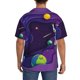 thumbnail image 3 of Balery Astronaut Camisa Casual de Manga Corta con Botones para Hombre, Texturizada, Estilo Cubano, para Playa, Verano-4X-Large, 3 of 5