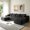 Grey, variant on New 133" Cloud Sectional Sofa with U-Shape Chaise and Side Pockets and Cup holder , Modern Modular Design, Deep Seating, Upholstered Couch for Living Room/Bedroom, No Assembly Required (Plush)Camel