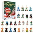 thumbnail image 1 of TIELUTT Hatching Blind Advent Calendar with 24 Surprise Mini for Kids Holiday Small Timers Digital Extra Large Countdown Clock Kitchen Timer Kids Kids Tooth Brushing Timer Retirement Countdown Clock, 1 of 6