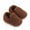 Coffee, variant on AOOCHASLIY Black and Friday Kids Shoes Winter Toddler Shoes Baby Cute Fashion Solid Color Cotton Slipper Non-slip Soft Bottom Shoes
