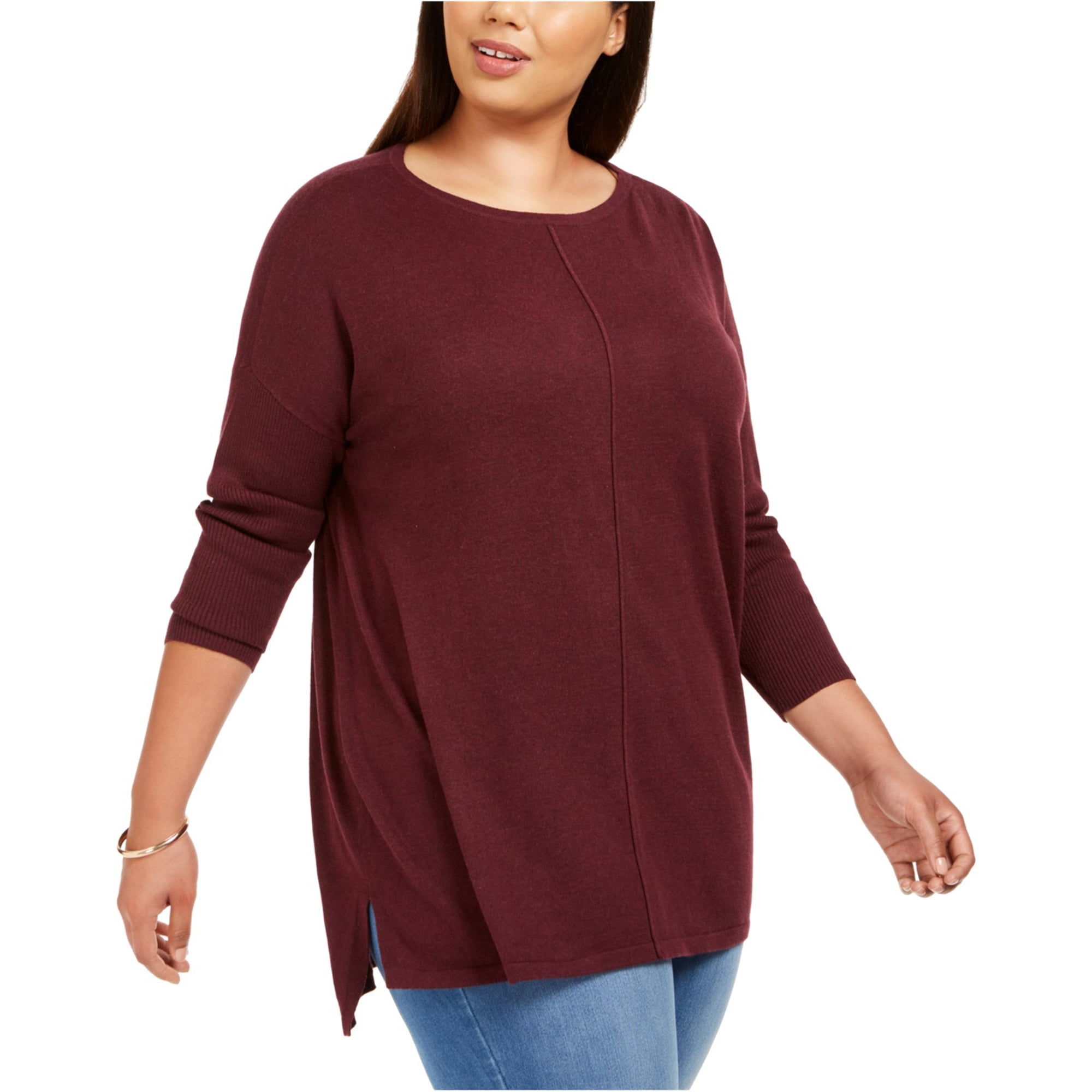 Style \u0026 Co. Womens Seam-Front Tunic 