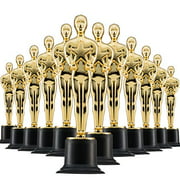 Prextex Gold 6'' Award Trophies (12 Pack) for Ceremonies or Parties