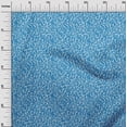 thumbnail image 3 of oneOone Viscose Chiffon Medium Blue Fabric Geometric Sewing Craft Projects Fabric Prints By Yard 42 Inch Wide, 3 of 5