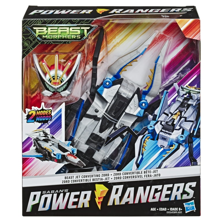 Power Rangers Beast Morphers Beast Jet Converting Zord Action