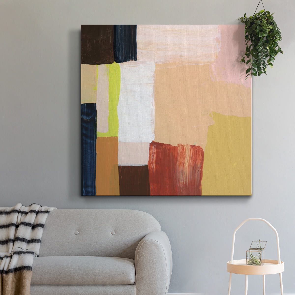Wexford Home Custom Hourglass I-Premium Gallery Wrapped Canvas, 24" x 24" - Ready to Hang