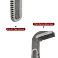 thumbnail image 4 of Uxcell Pipe Wrench Hook Jaw 24" Plumbing Wrench Replacement Jaws Carbon Steel, 4 of 5