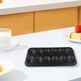 thumbnail image 4 of Cake Cookie Shell Pan Bakeware acero inoxidable antiadherente 12 cavidades, 4 of 11