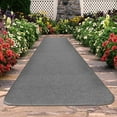 thumbnail image 3 of Outdoor Carpet Runner - Gray - 4' x 25' - Many Other Sizes to Choose From, 3 of 4