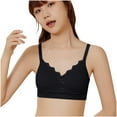 thumbnail image 6 of AINIYS Breathable Student Everyday Bras Wireless Modal Growth Bra Secure Fit Bra for Girls Training Bra for Teen Bralette Soft Cup Bra Thin Style Bralettes Lightly Padded Black 14 Years, 6 of 6