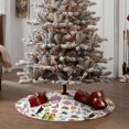 thumbnail image 4 of Sikiie Cartoon Wild Animals Christmas Tree Skirt, Christmas Tree Decorations, Christmas Decor, Tree Mat Decoration(30-48IN)-48", 4 of 6