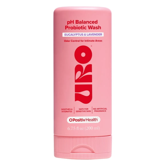 O Positiv URO pH-Balanced Probiotic Intimate Wash for Daily Odor Control, 6.75 fl oz