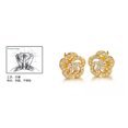 thumbnail image 6 of EOEMY 18K Gold Plated Earring Flower Aaa Cubic Zirconia Women'S G206-Default, 6 of 6