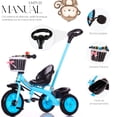 thumbnail image 4 of Triciclo Tipo Carreola Shendy Vendy Portatil Plegable Reclinable 2 En 1, 4 of 8