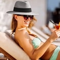 thumbnail image 4 of Sombrero de verano para mujer, protección solar, playa, ala ancha, 4 of 5
