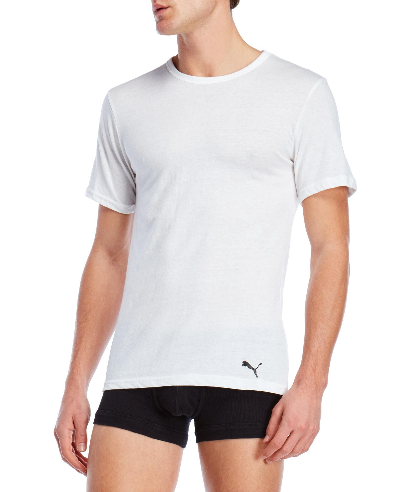 puma round neck t shirts