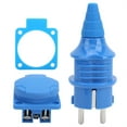 thumbnail image 2 of Filfeel AC 220V 16A Plug French Power Socket Waterproof Industrial Plug Connector Hot, 2 of 8