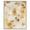 White Floater Frame, variant on Pearls And Amber Watercolor Boho Abstracts Canvas Wall Art by Art Remedy, Gold Floater Frame, 21.5" x 25.5"