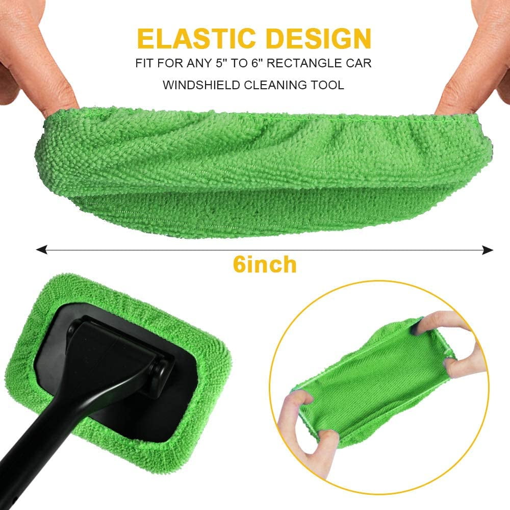  eFuncar Car Windshield Cleaning Tool Bonnets - 6 Pack