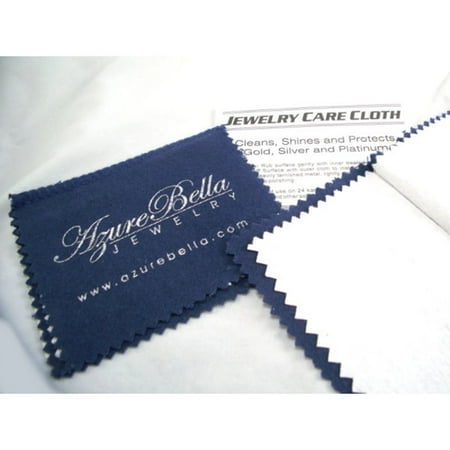 polishing platinum cloth cleaning jewelry silver gold