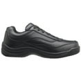 thumbnail image 3 of SkidBuster Women's Leather Slip Resistant Athletic Shoe Black - S5075, 3 of 7